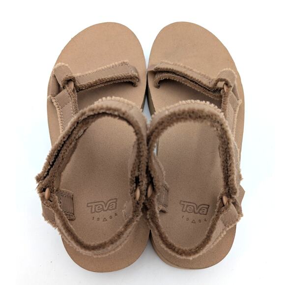 Teva Flatform Universal Sandals Women's Hook & Loop Sand Dune Size US6 EU37 - Picture 14 of 14